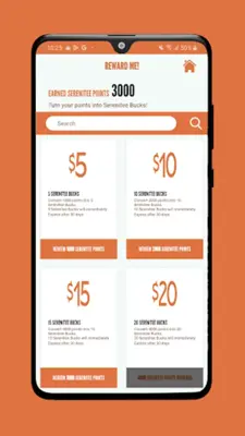 Serenitee Rewards android App screenshot 1